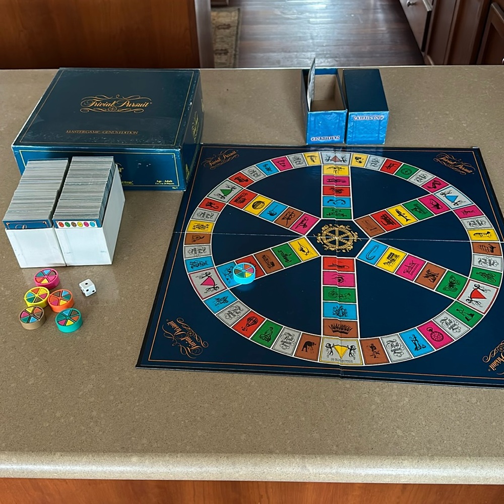 Trivial Pursuit from 1980s